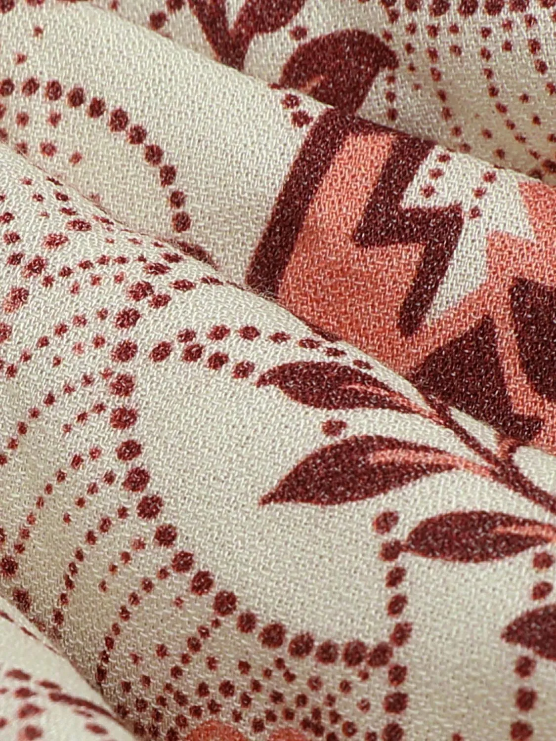 Floral Draped Thin Midi Dresses sold by Urban Revivo product image thumbnail 3