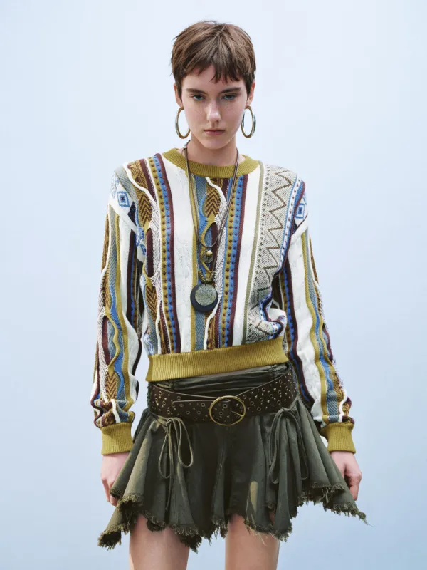 Knitted Long Sleeve T-Shirts sold by Urban Revivo