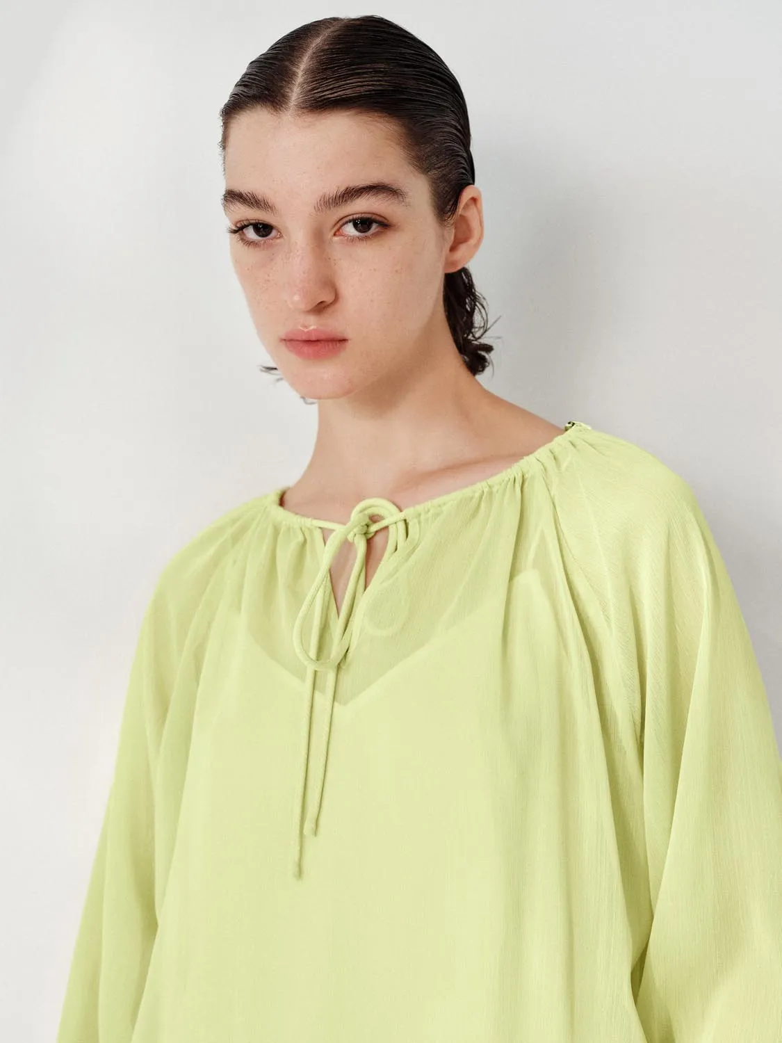 Draped Thin Overhead Shirt sold by Urban Revivo product image thumbnail 3
