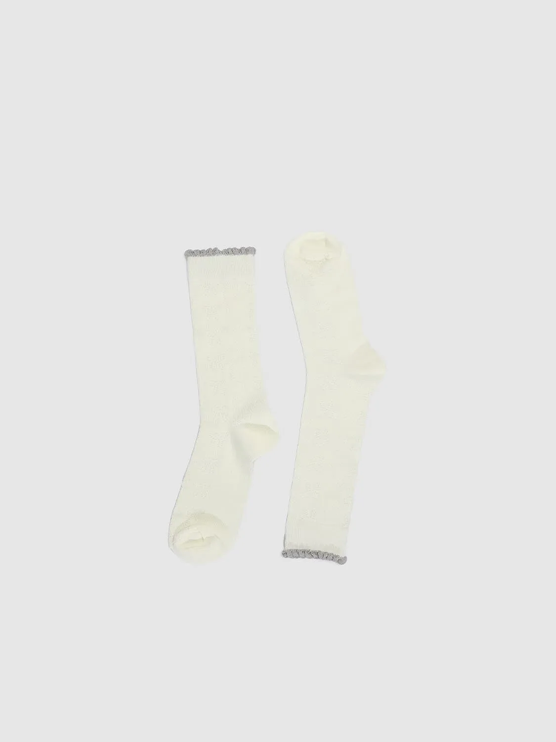 Frill Hem Socks sold by Urban Revivo product image thumbnail 2