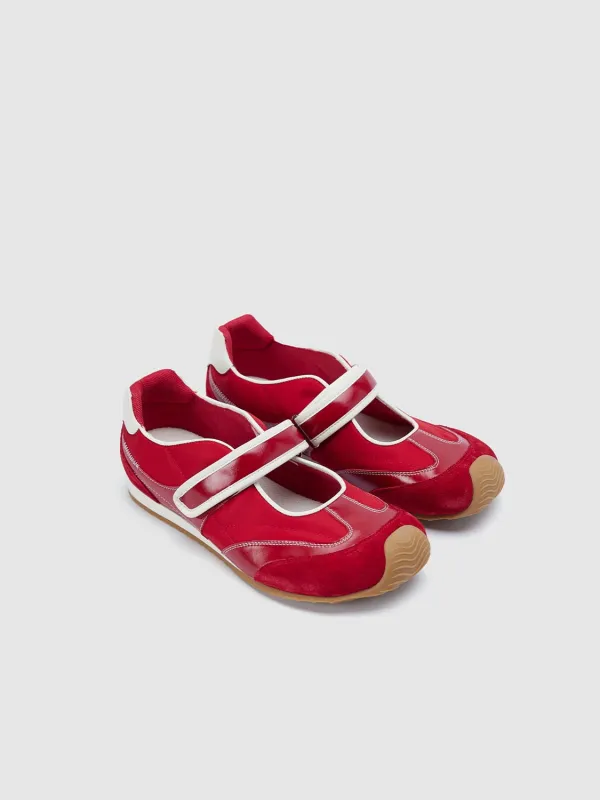 Contrast Velcro Sneakers sold by Urban Revivo