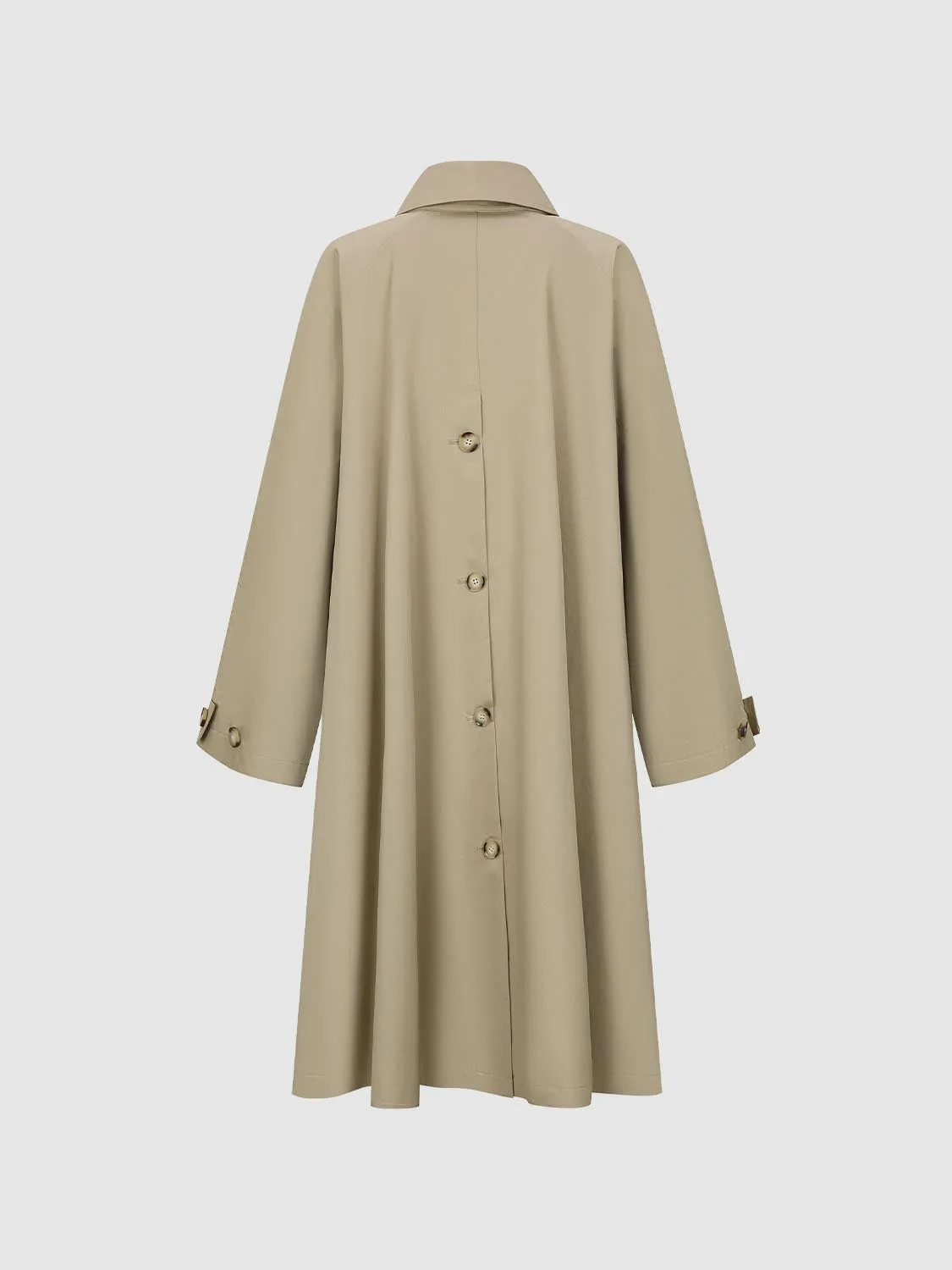 Oversize Loose Trench Coats sold by Urban Revivo product image thumbnail 2