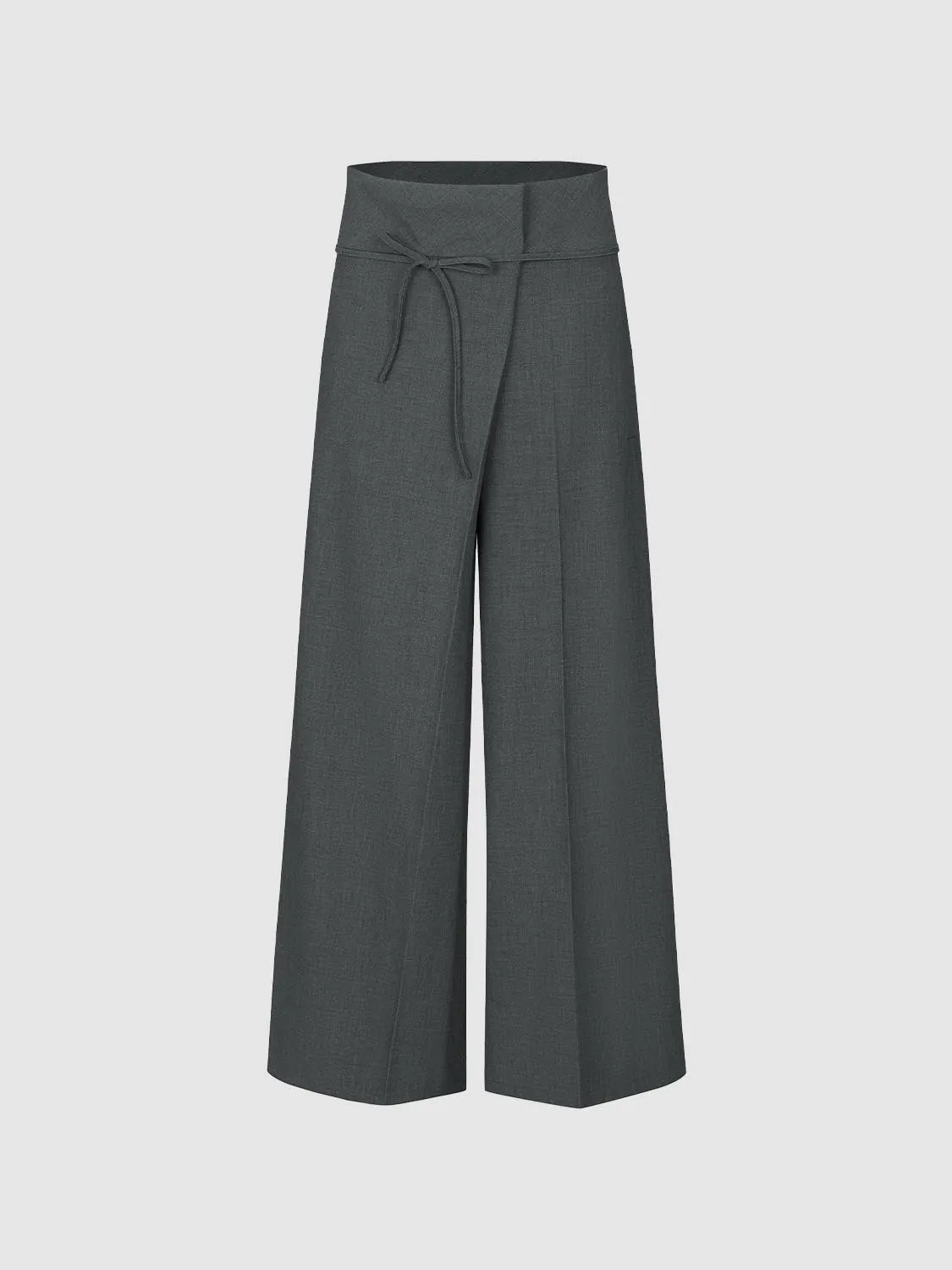 Bow Décor Wide Leg Pants sold by Urban Revivo