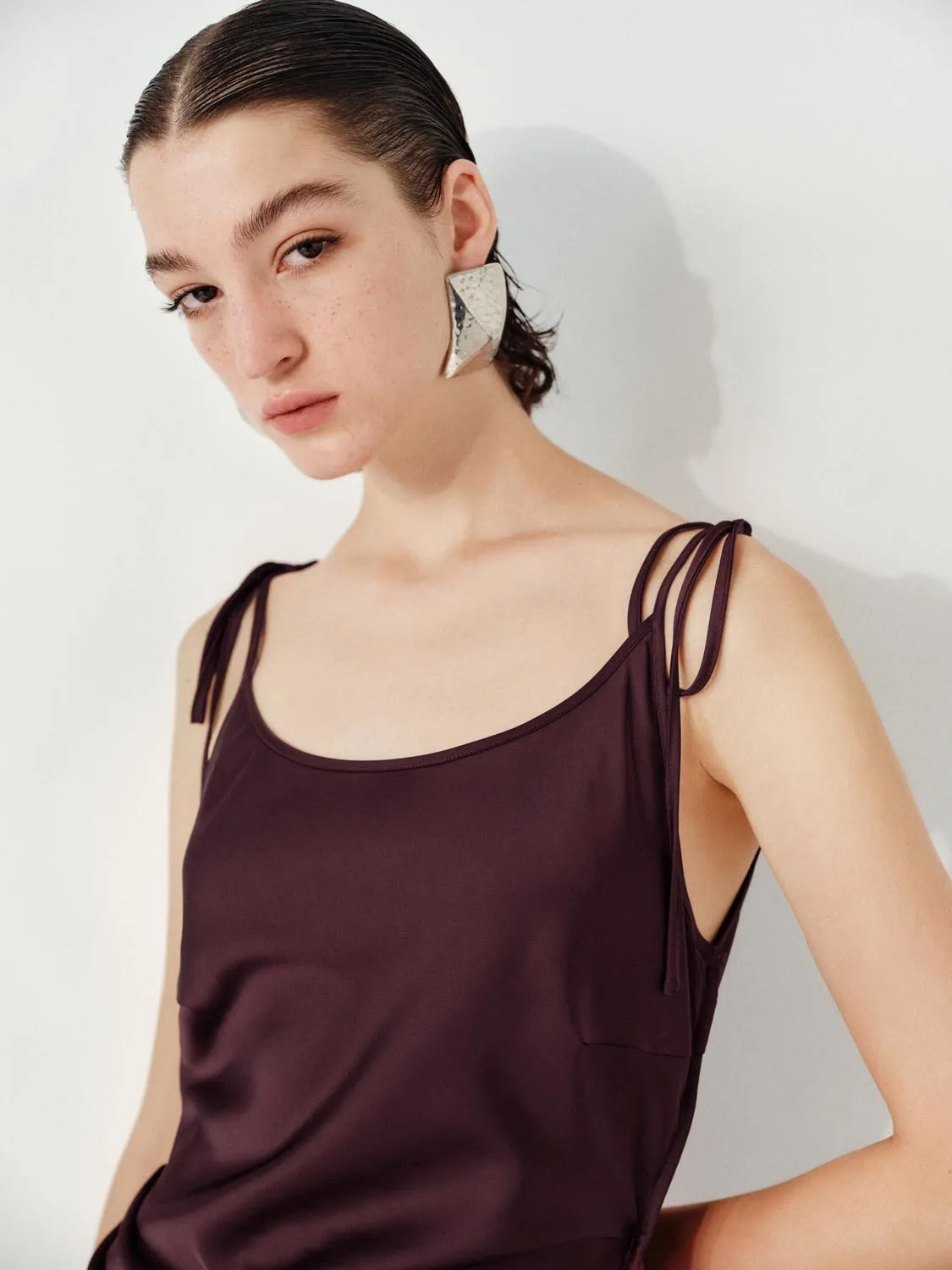 Tied Fitted Maxi Dresses sold by Urban Revivo product image thumbnail 3