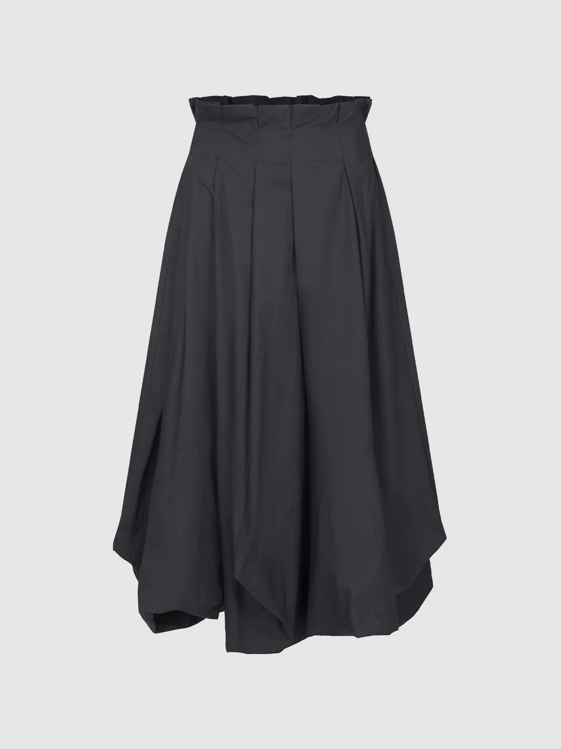 Frill Hem A-Line Midi Skirts sold by Urban Revivo