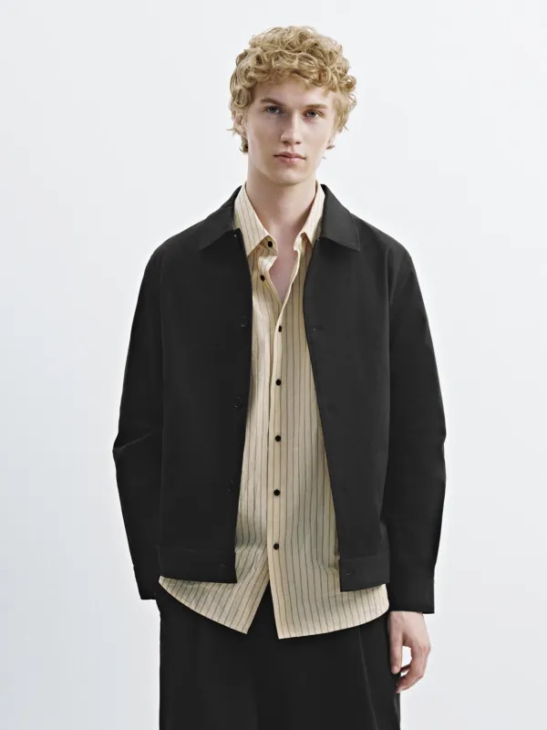 Collar Button Up Jackets sold by Urban Revivo