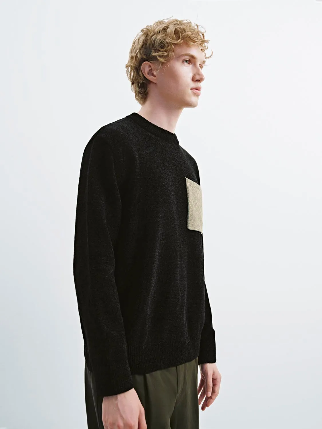 Long Sleeve Knitted T-Shirts sold by Urban Revivo product image thumbnail 2