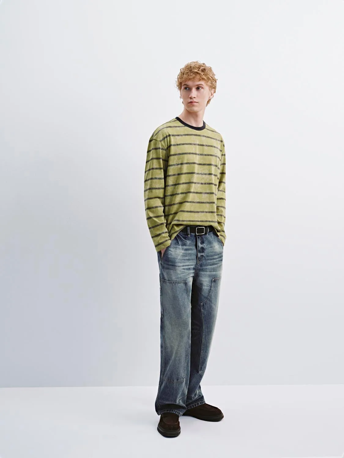 Striped Long Sleeve T-Shirts sold by Urban Revivo product image thumbnail 4