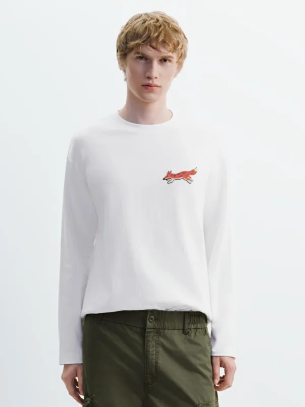 Print Long Sleeve T-Shirts sold by Urban Revivo