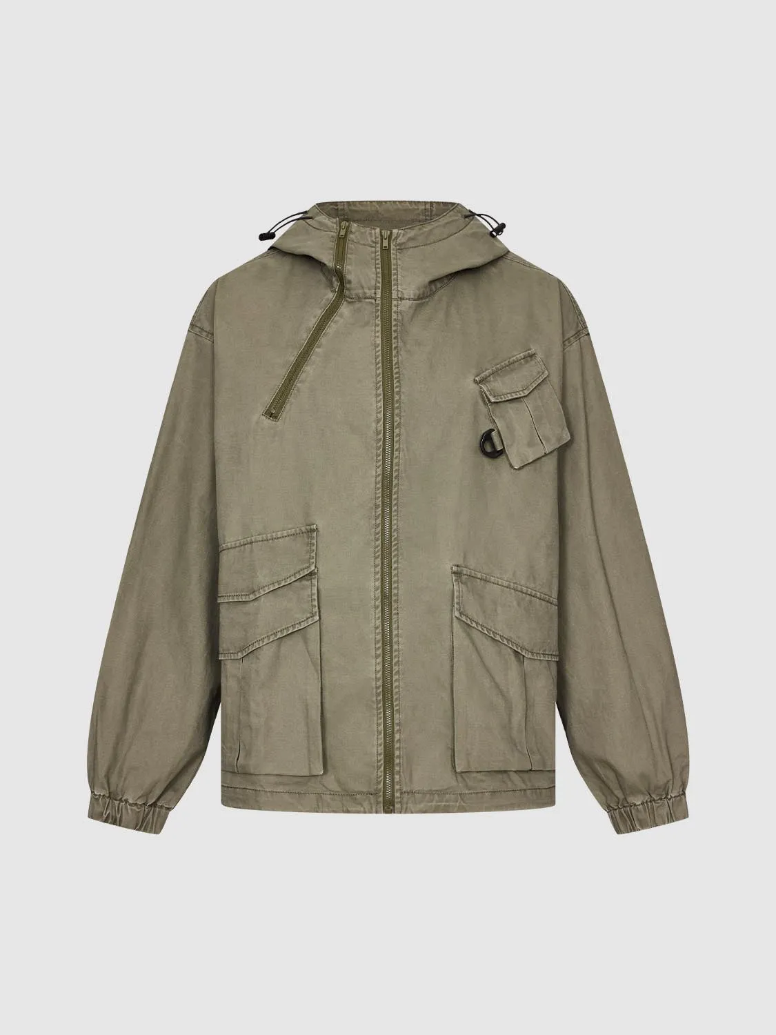 Drawstring Bomber Jackets sold by Urban Revivo