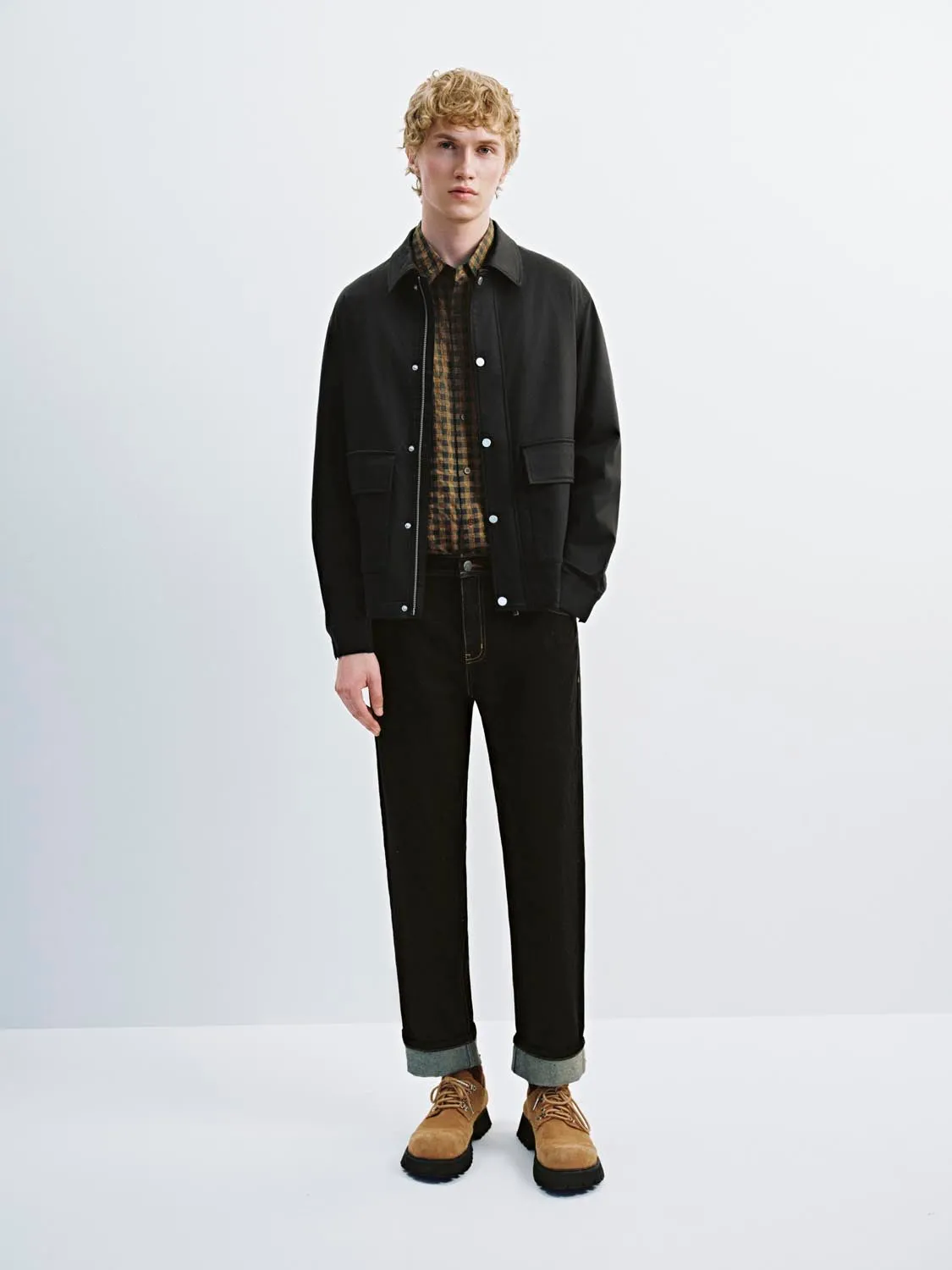 Button Zip Up Jackets sold by Urban Revivo product image thumbnail 5