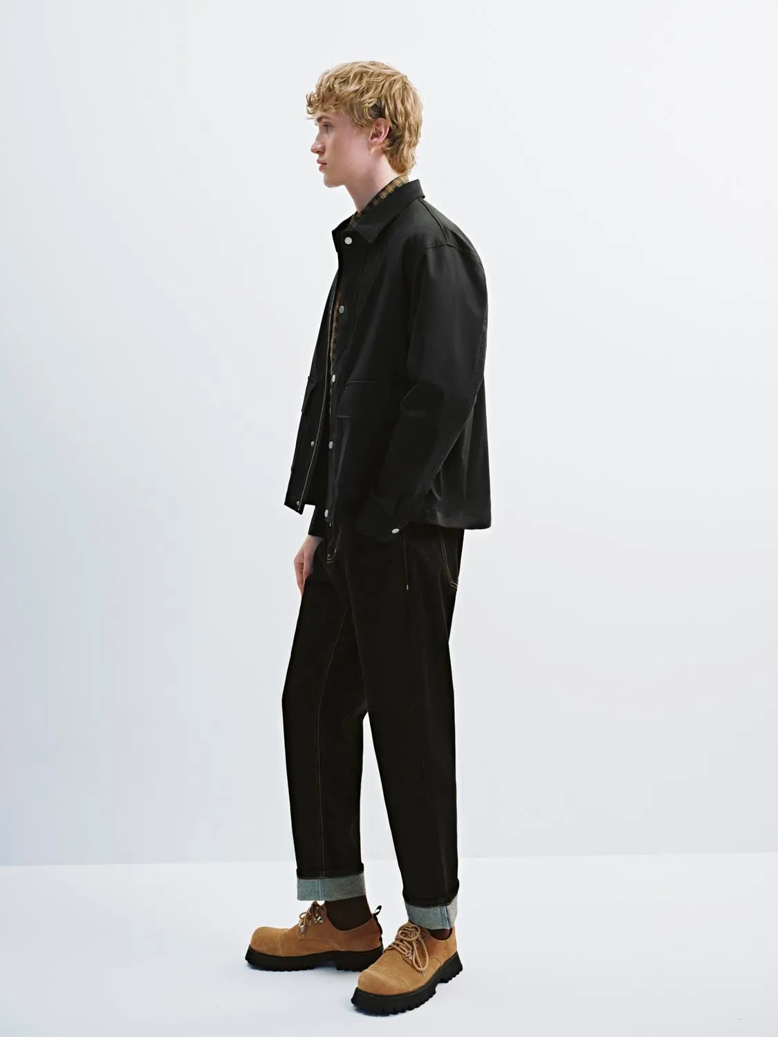 Button Zip Up Jackets sold by Urban Revivo product image thumbnail 4