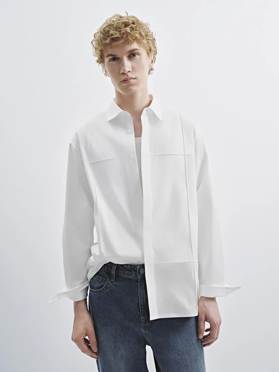 Button Up Loose Fit Shirts sold by Urban Revivo