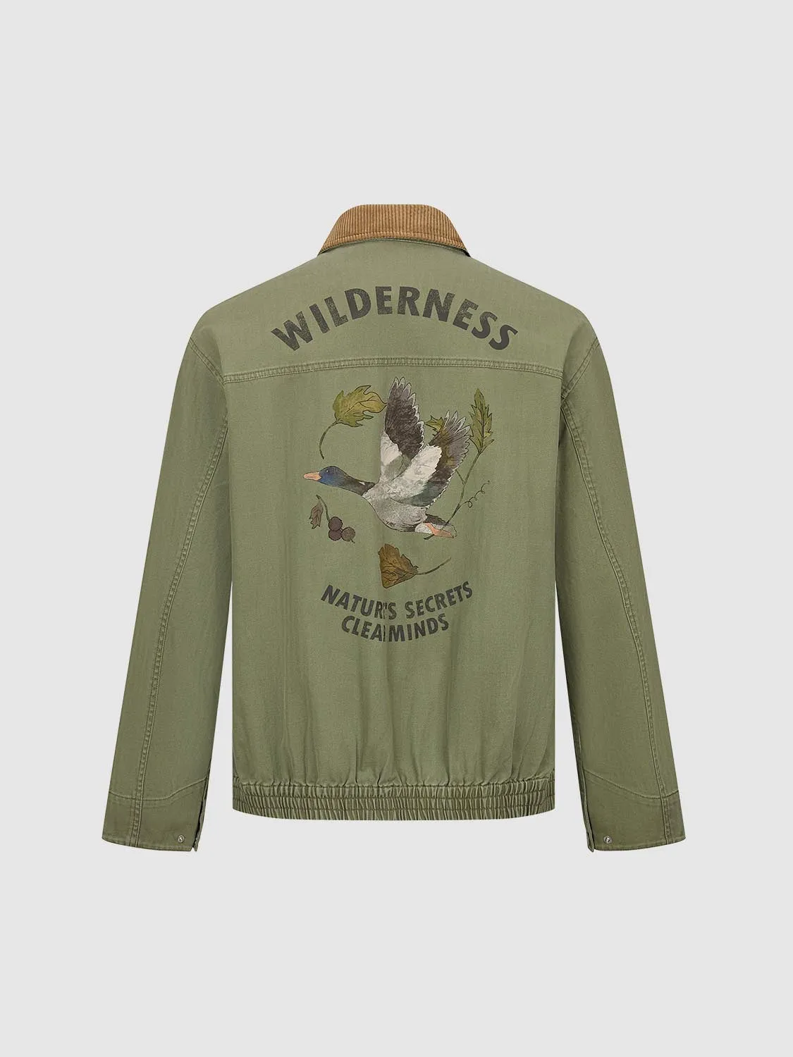 Contrast Zip Up Jackets sold by Urban Revivo product image thumbnail 2