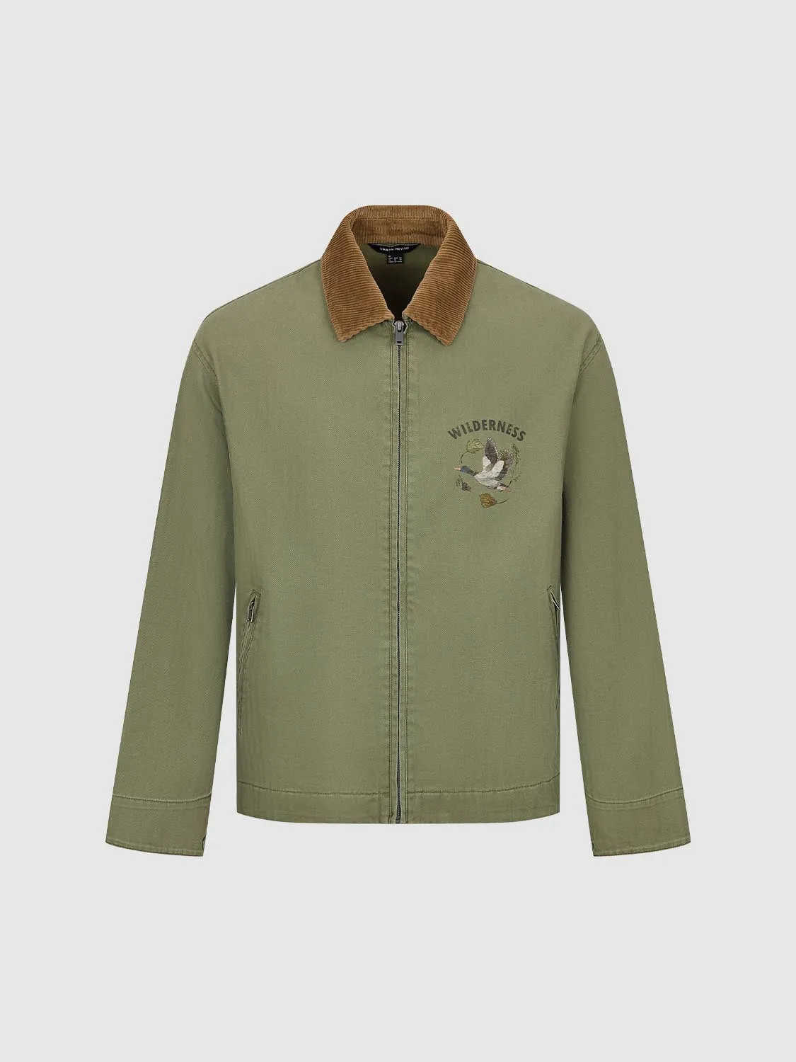 Contrast Zip Up Jackets sold by Urban Revivo product image thumbnail 4