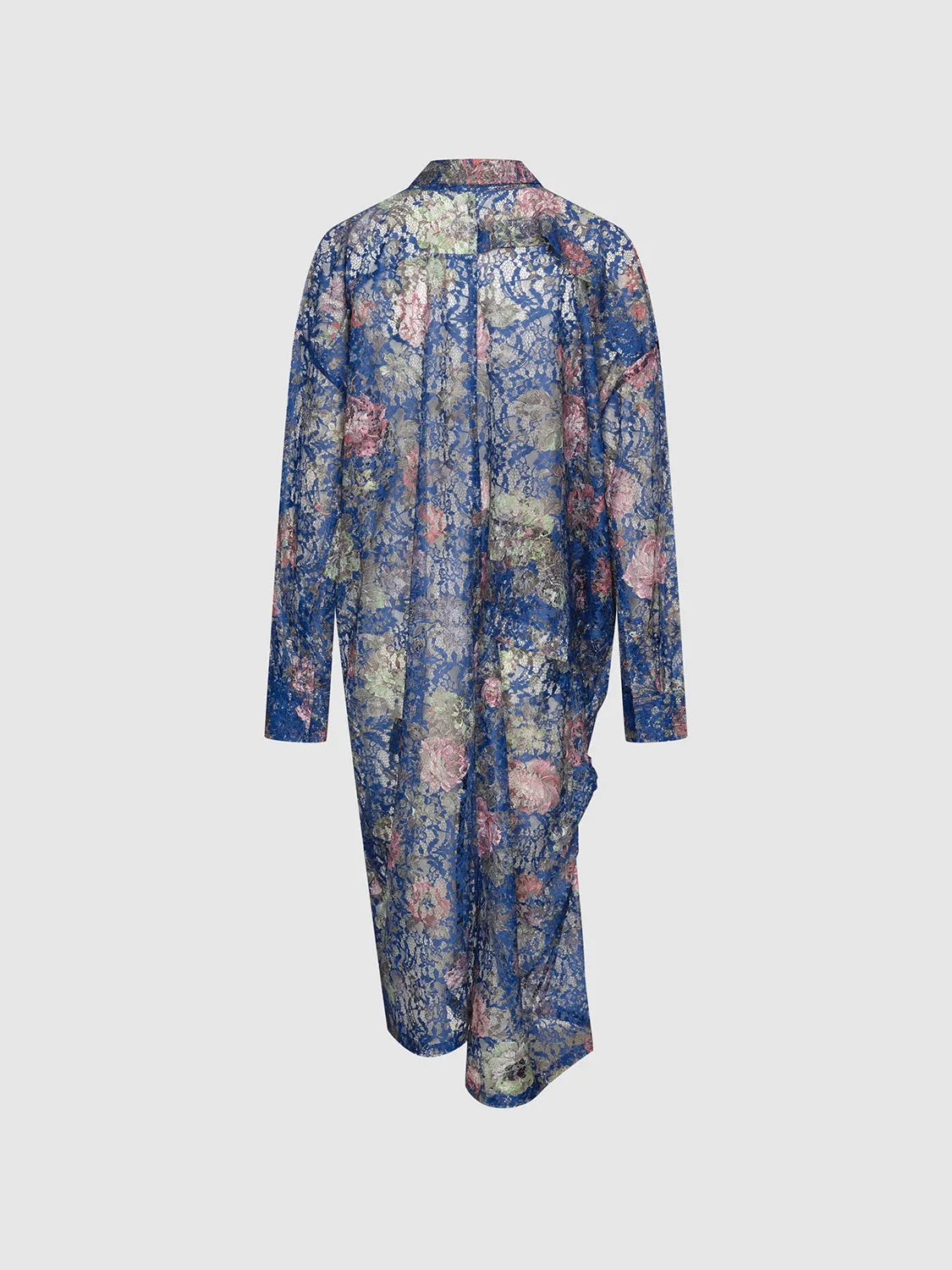Sheer Laced Straight Midi Dresses sold by Urban Revivo product image thumbnail 2