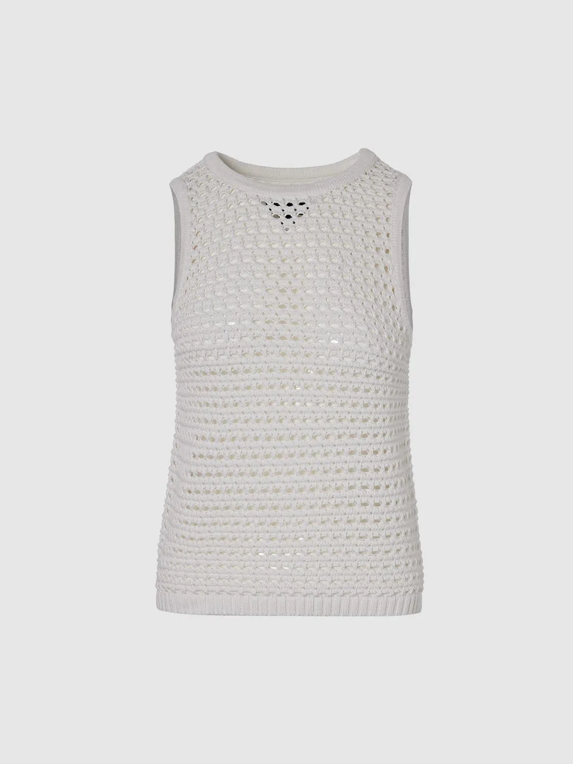 Knitted Sleeveless T-Shirts sold by Urban Revivo