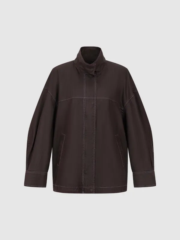 Stand Collar Bomber Jackets sold by Urban Revivo