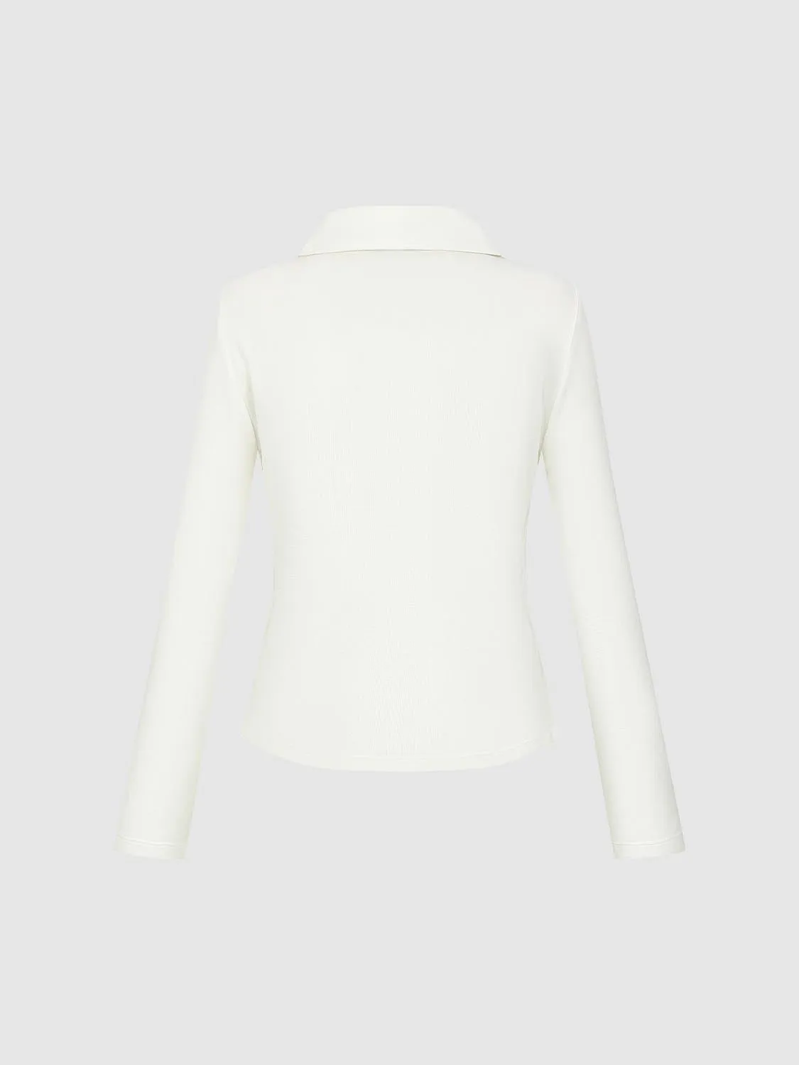 Ruched Polo Shirts sold by Urban Revivo product image thumbnail 5