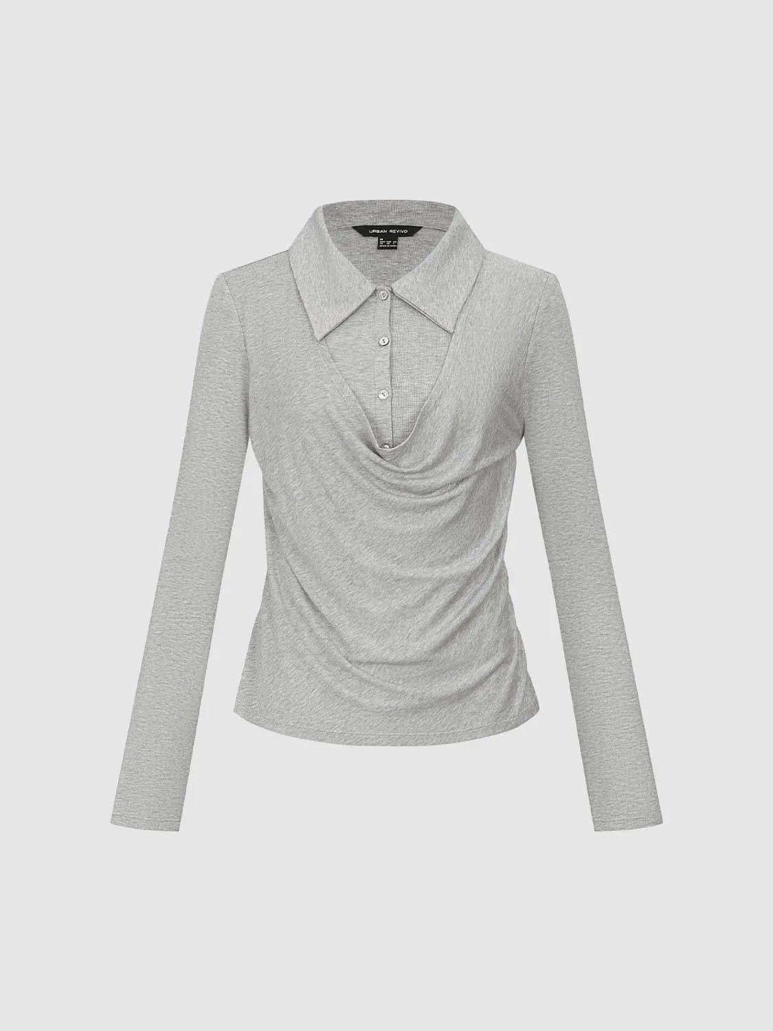 Ruched Polo Shirts sold by Urban Revivo