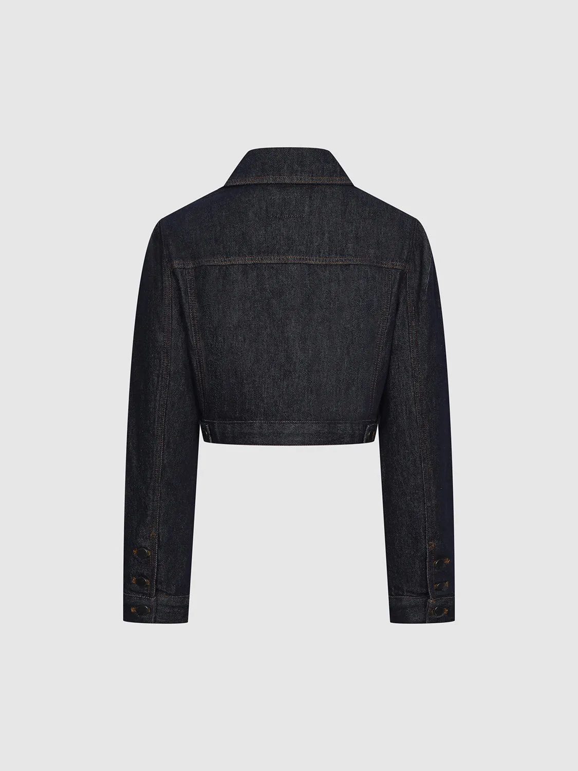 Button Up Denim Jackets sold by Urban Revivo product image thumbnail 2