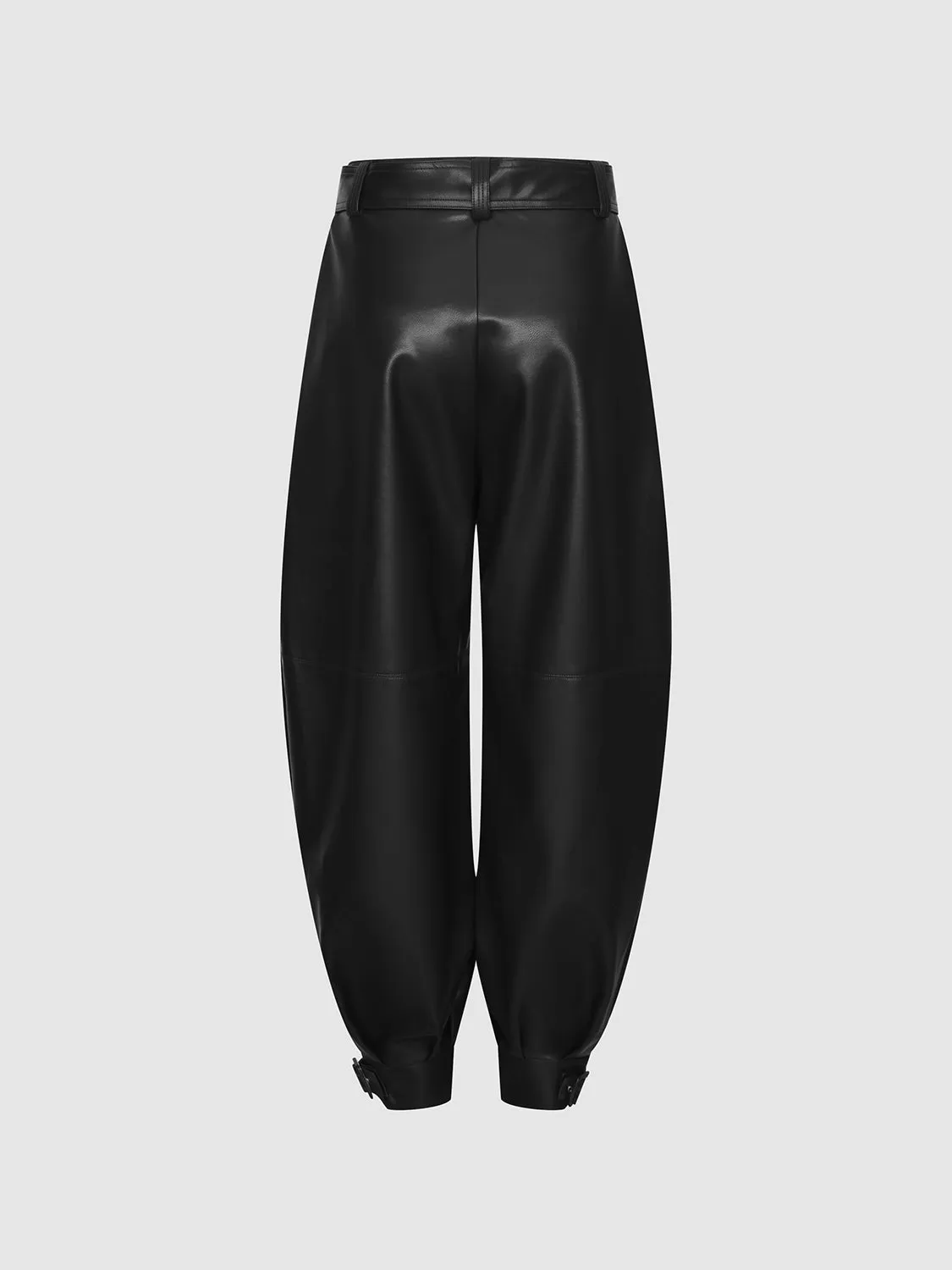 Belt Barrel Carrot Pants sold by Urban Revivo product image thumbnail 2