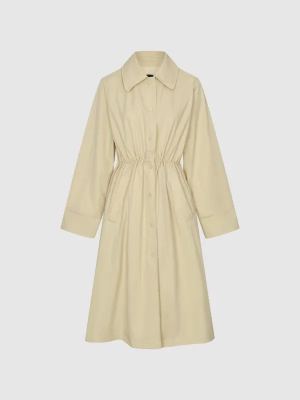 Ruched Trench Coats sold by Urban Revivo