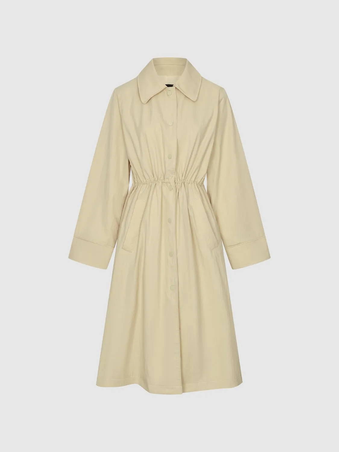 Ruched Trench Coats sold by Urban Revivo