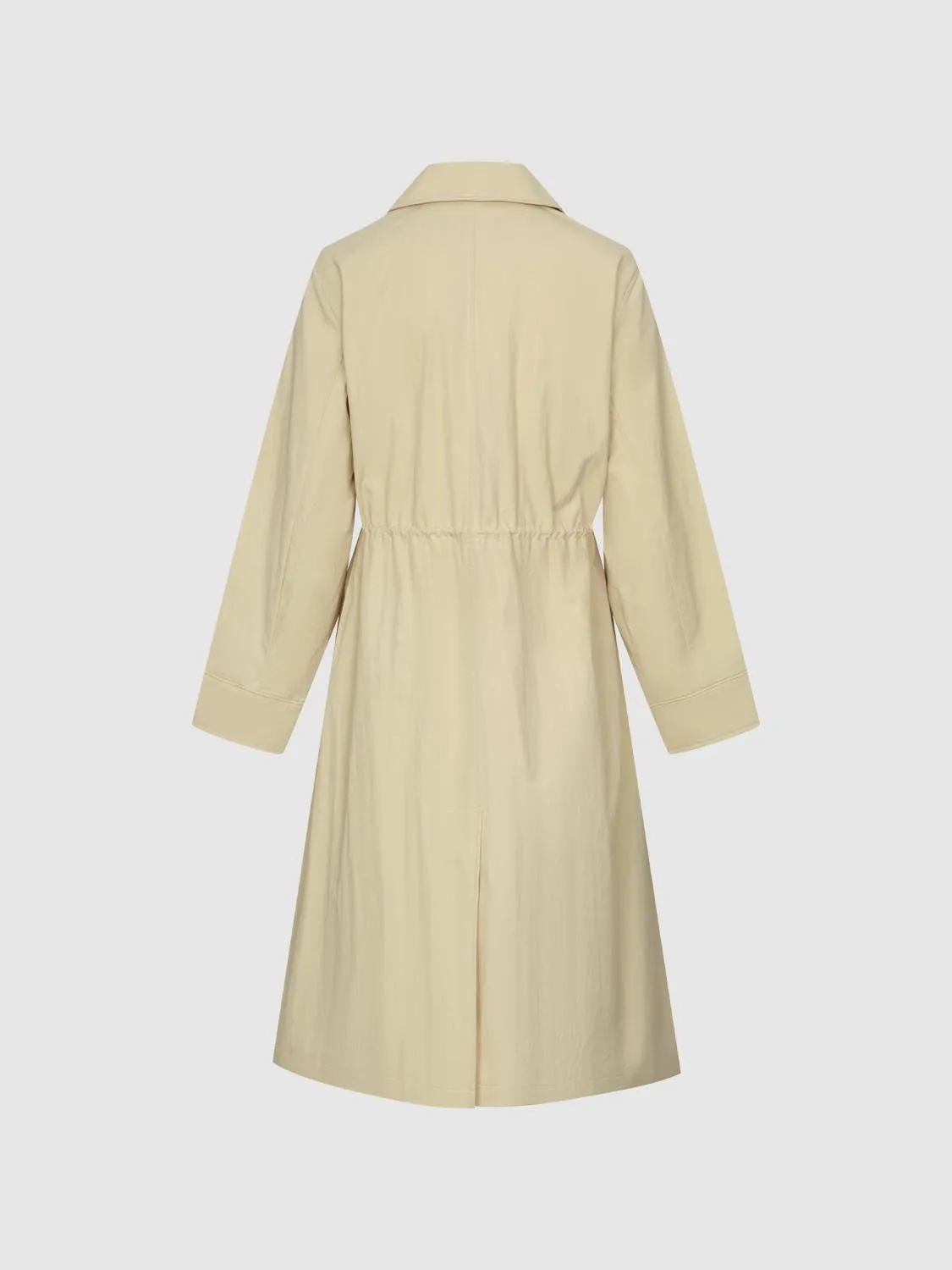 Ruched Trench Coats sold by Urban Revivo product image thumbnail 2