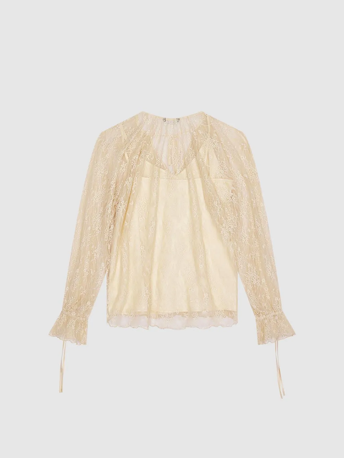 Ruffled Overhead Shirts sold by Urban Revivo product image thumbnail 2