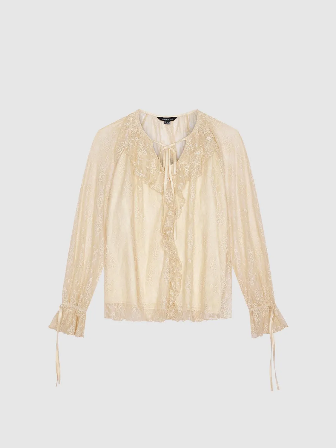Ruffled Overhead Shirts sold by Urban Revivo
