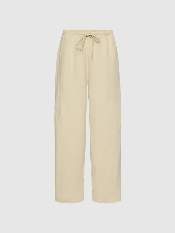 Drawstring Wide Leg Pants sold by Urban Revivo