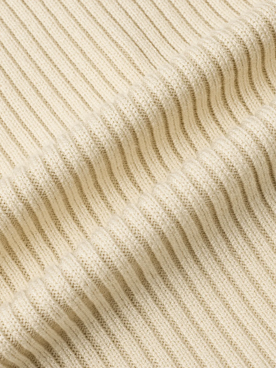 Puff Shoulder Tailored Knitted Cardigan sold by Urban Revivo product image thumbnail 3