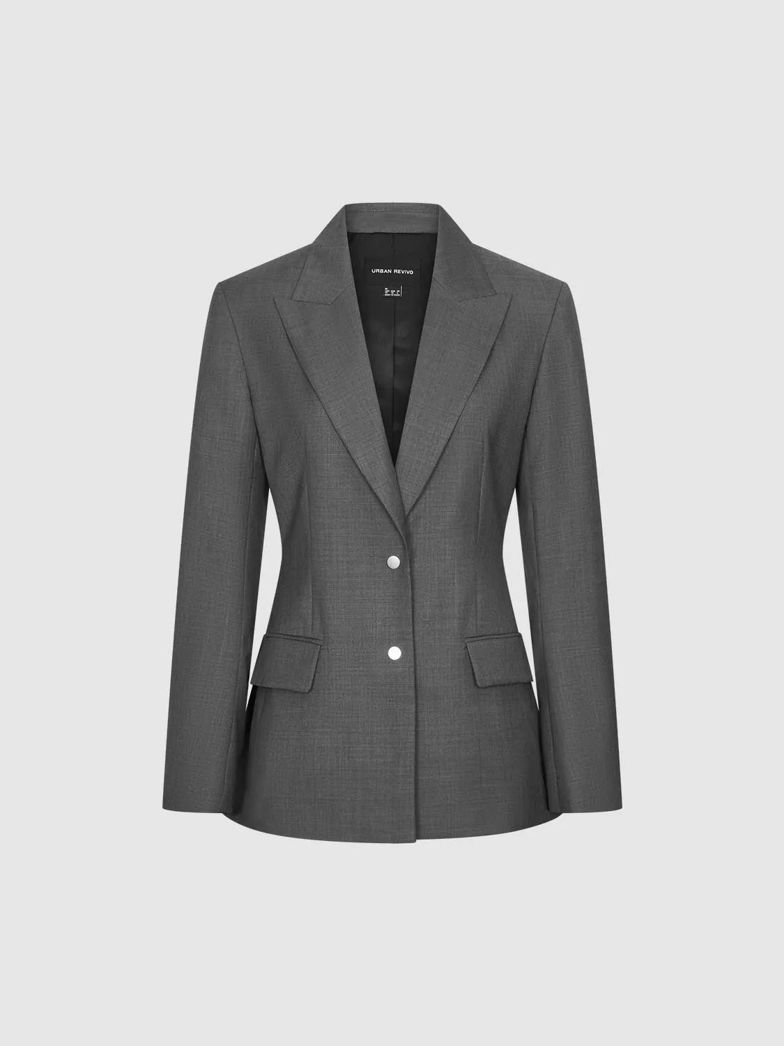 Nipped Waist Tailored Blazers sold by Urban Revivo product image thumbnail 4
