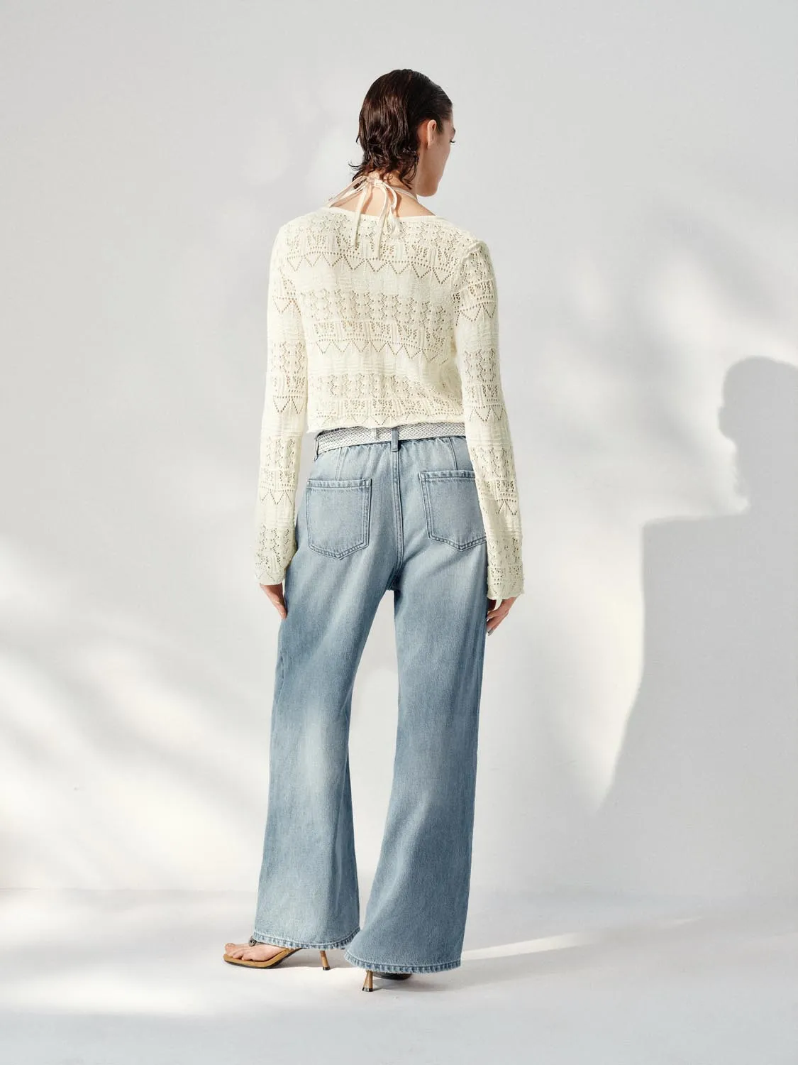 Wide Leg Jeans sold by Urban Revivo product image thumbnail 4