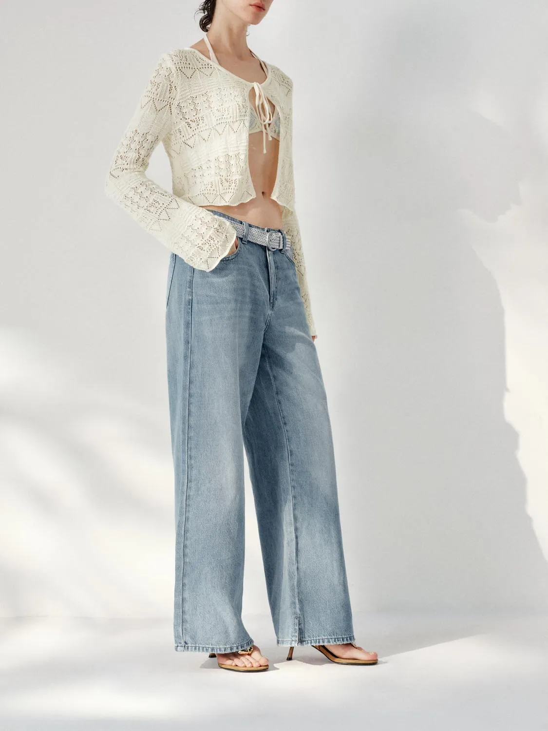 Wide Leg Jeans sold by Urban Revivo product image thumbnail 3