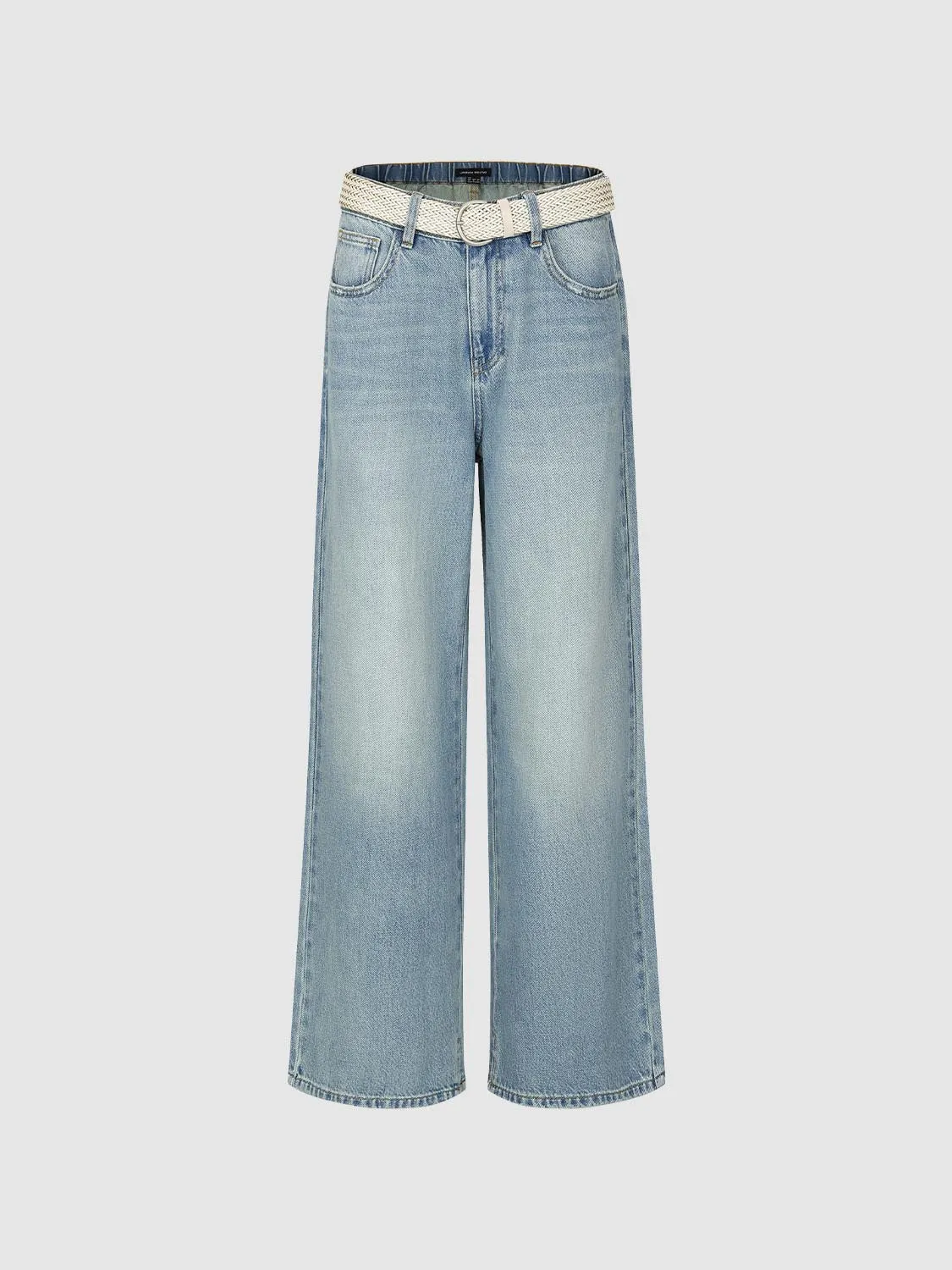 Wide Leg Jeans sold by Urban Revivo
