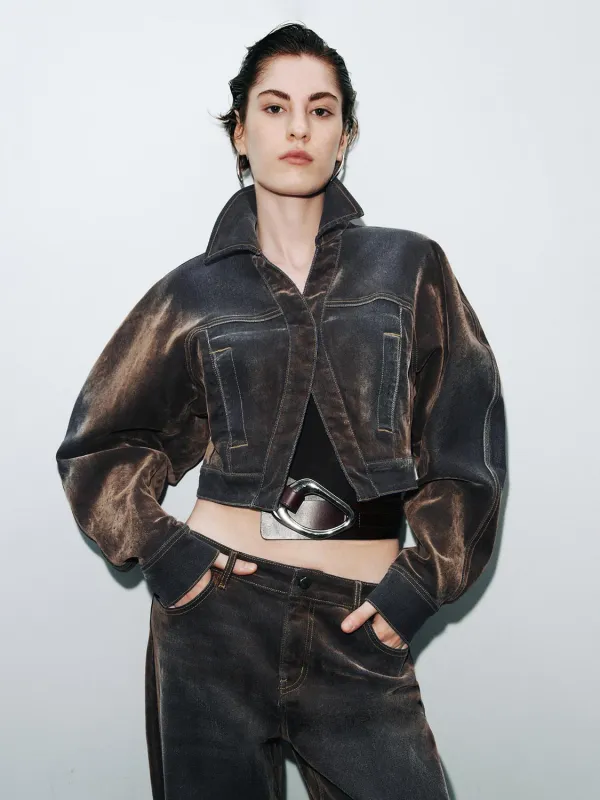 Cropped Denim Jackets sold by Urban Revivo