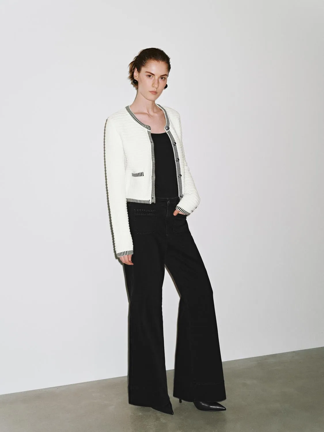 Patch Pocket Knitted Cardigan sold by Urban Revivo product image thumbnail 5