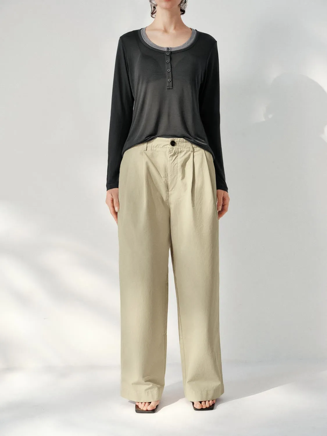 Wide Leg Pants sold by Urban Revivo product image thumbnail 2