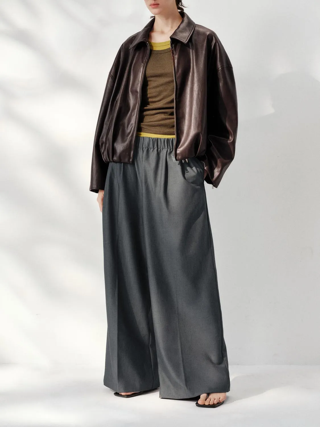 Wide Leg Pants sold by Urban Revivo product image thumbnail 3