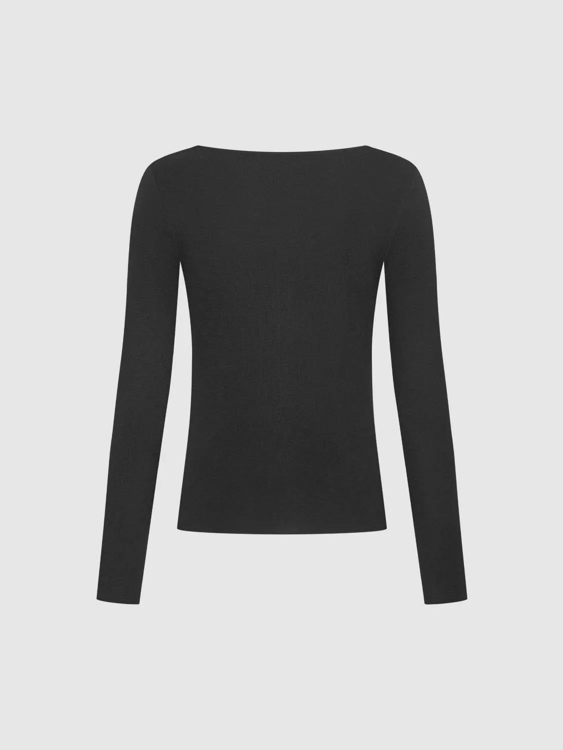 Scoop Neck Knitted T-Shirts sold by Urban Revivo product image thumbnail 5