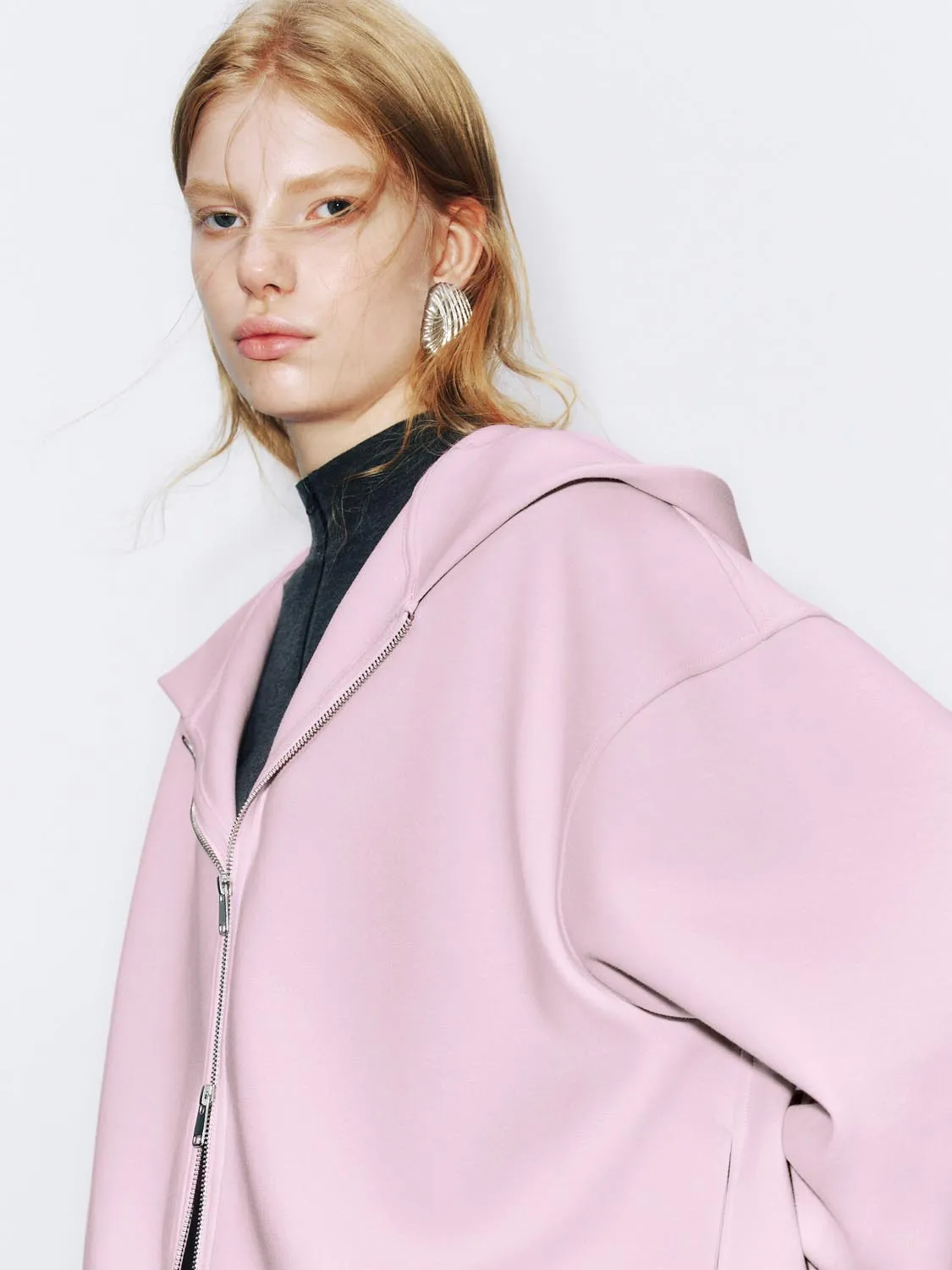 Oversized Bomber Jackets sold by Urban Revivo product image thumbnail 3