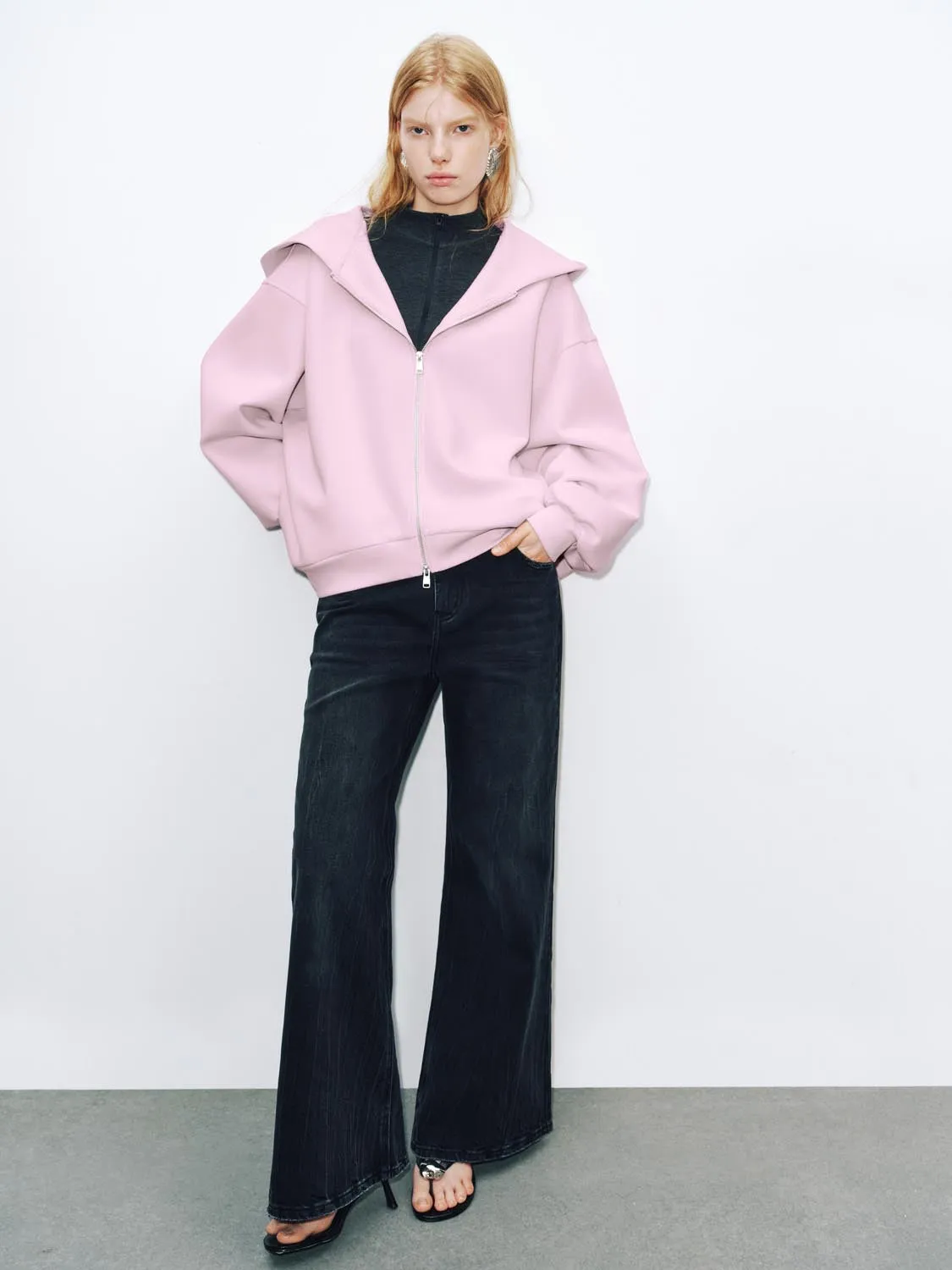 Oversized Bomber Jackets sold by Urban Revivo product image thumbnail 5