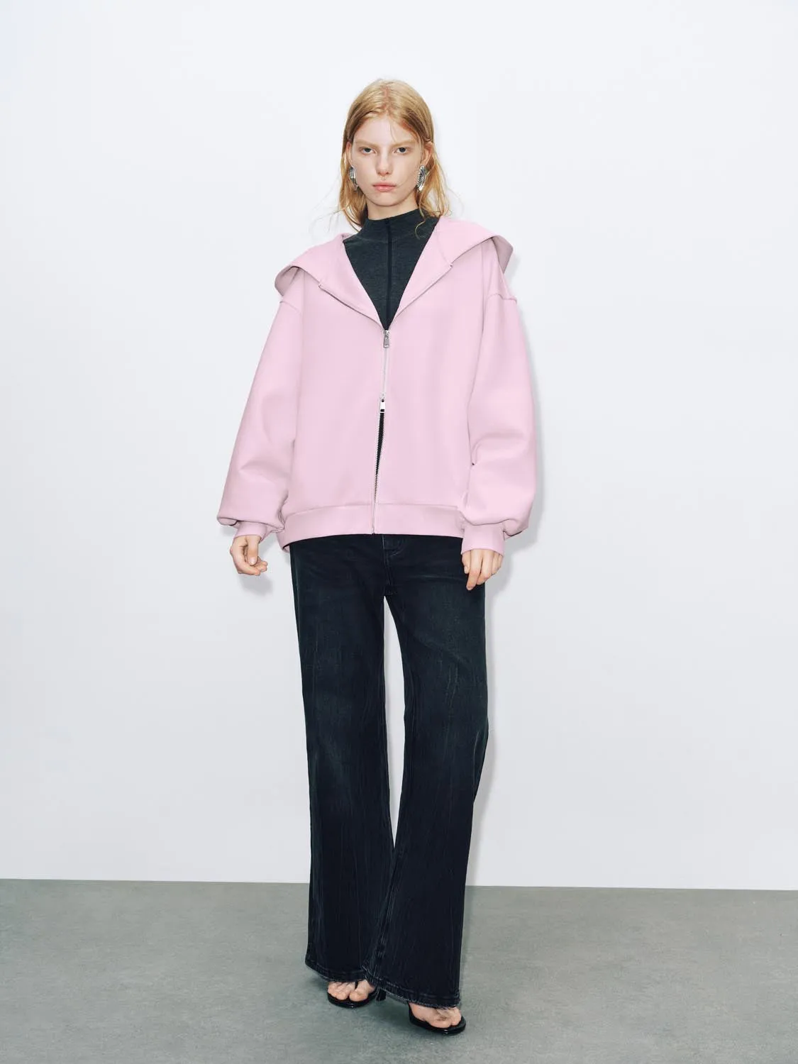 Oversized Bomber Jackets sold by Urban Revivo product image thumbnail 4