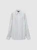 Contrast Striped Button Up Shirts sold by Urban Revivo