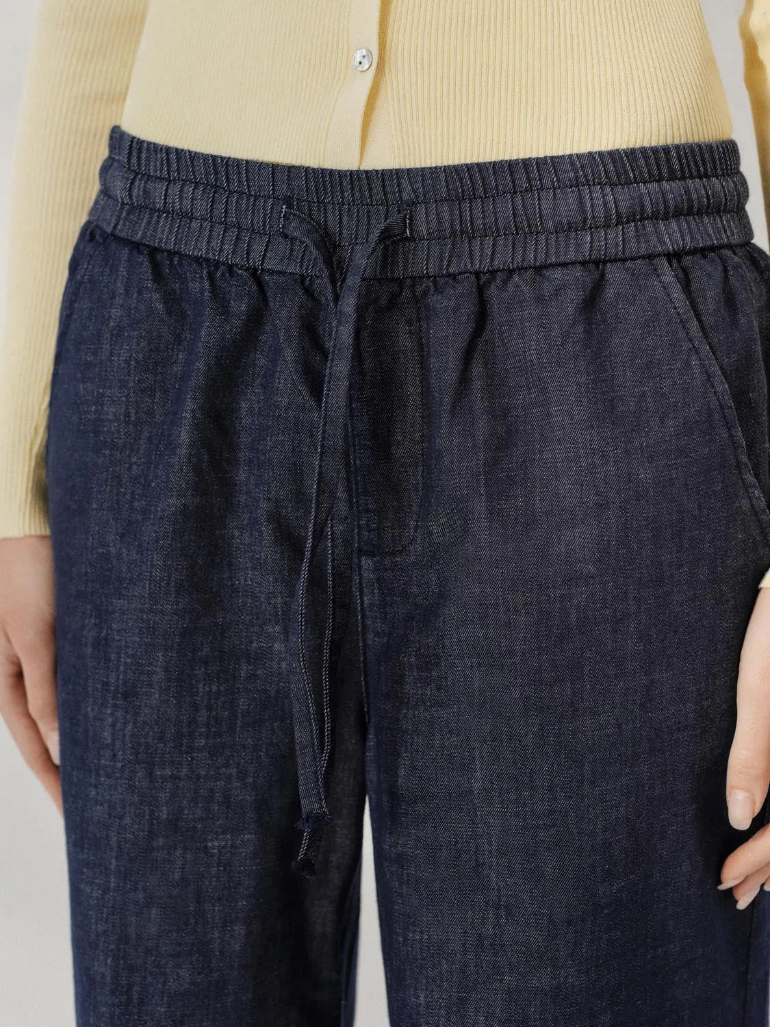 Pull-On Loose Flare Jeans sold by Urban Revivo product image thumbnail 5