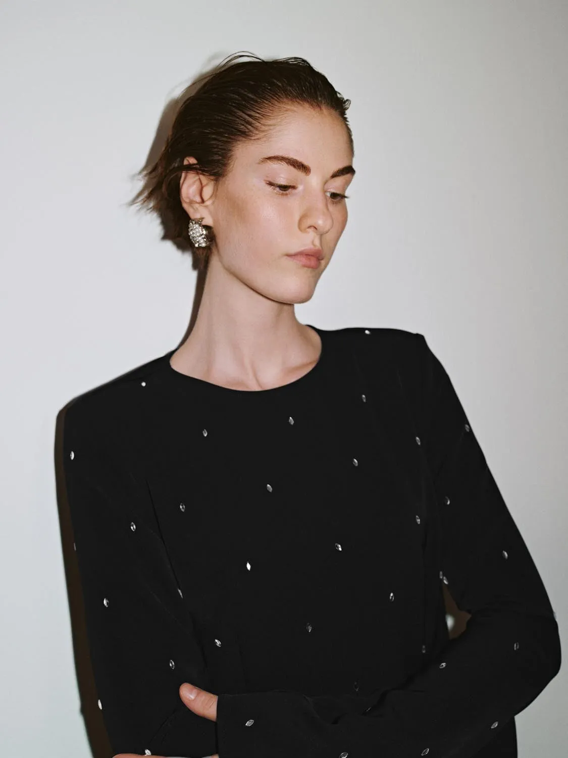 Straight Long Sleeve Midi Dresses sold by Urban Revivo product image thumbnail 3