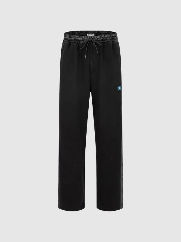 Drawstring Wide Leg Pants sold by Urban Revivo