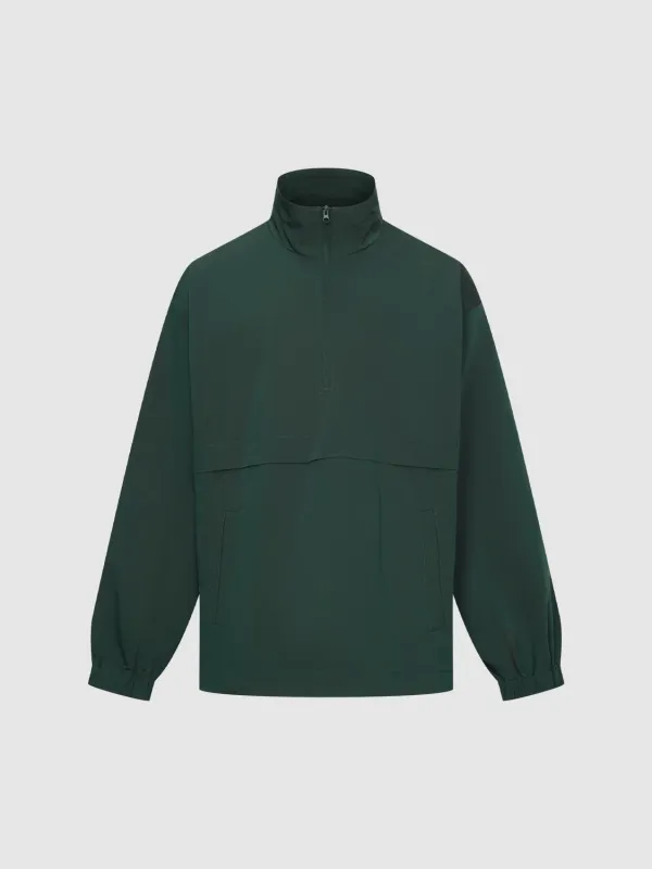 Stand Collar Overhead Shirts sold by Urban Revivo